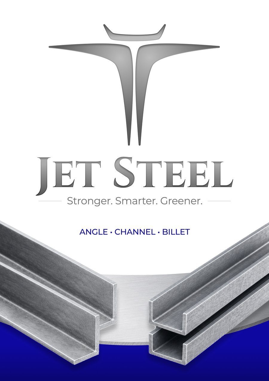 JET STEEL brand poster