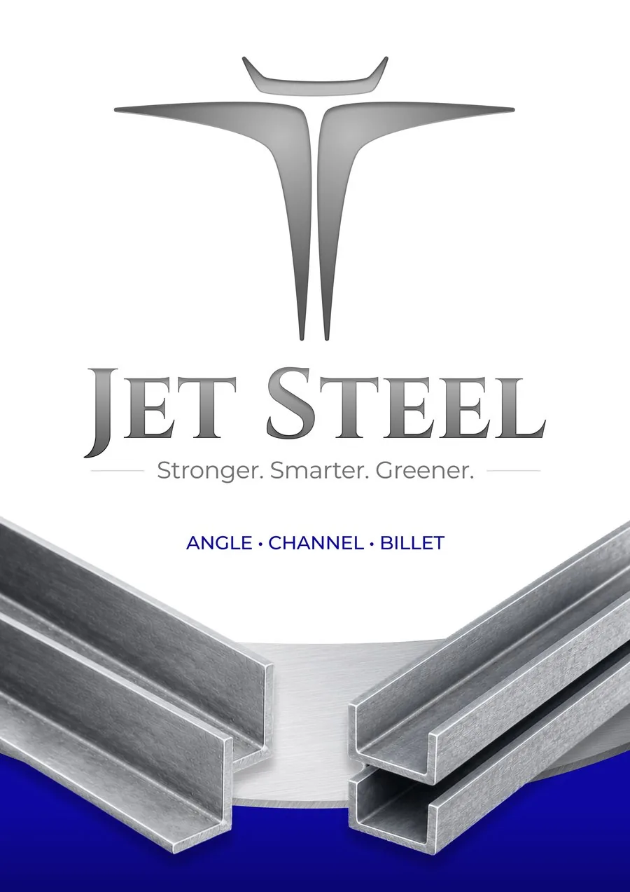 JET STEEL brand poster
